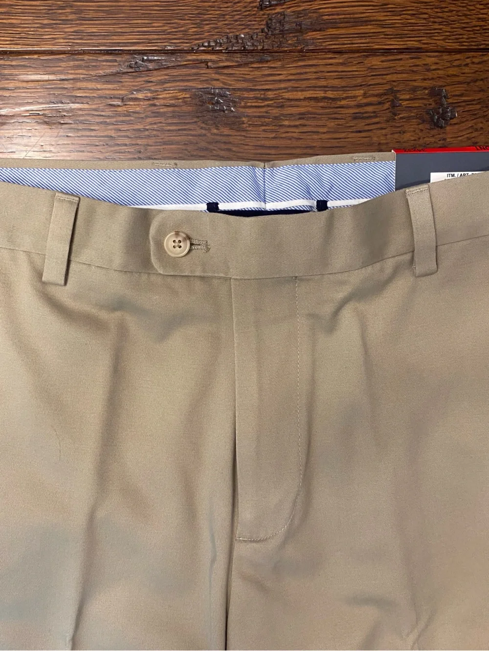 Kirkland Signature Khaki Men's Dress Pants - Classic Tan